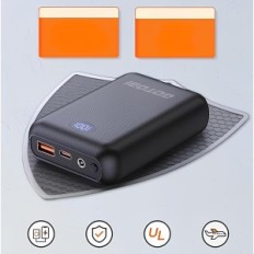 Damska kamizelka podgrzewana GOTOBI, 16 000 mAh, czarna, rozmiar M