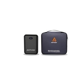 GOTOBI Női fűtött mellény, 16000 mAh, 7.4 V, fekete, M méret