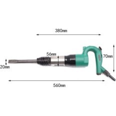 Pneumatischer Hammer und 0,63 A, verwendet