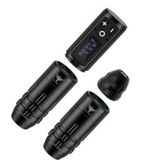 Tatelf Tattoo Kit - draadloze machine met LED-display