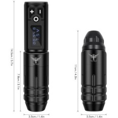 Tato Tattoo Kit - Trådløs maskin med LED-skjerm