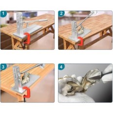 Gebruikte Oyster Butt Butter Kit Knives en Kitchen Openers