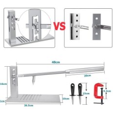Použité Oyster Button Butter Kit nože a kuchynské otvárače