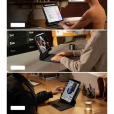 Klávesnice ESR pro iPad Pro 11 "(M4 2024) QWERTY, černá