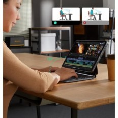 Klávesnice ESR pro iPad Pro 11 "(M4 2024) QWERTY, černá