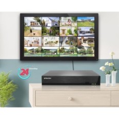 EVTEVISION NVR 32CH 4K įrašytuvas - nuotolinė prieiga, 16 poE prievadų, be HDD