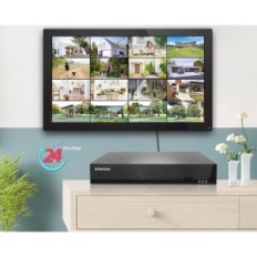 Evtevision NVR 32CH 4K Recorder - Remote Access, 16 Poe porti, bez HDD