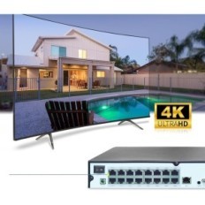 Evtevision NVR 32CH 4K felvevő - Távkapcsolat, 16 PoE port, HDD nélkül