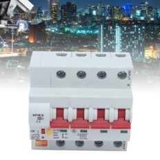 WiFi Switch 4-Field Walfront Brannbestandig AC400V 100A med beskyttelse