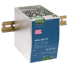 Napájení DIN lištu s jedním průměrným výstupem výstupu NDR-480-24 AC-DC