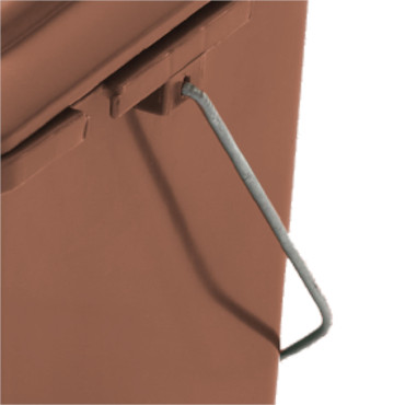 Recipiente de cesta para segregação Classificação de lixo e bio desperdício - Brown 10L