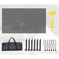 Voorwand voor de camera Phatrip 2.45 m x 4,30 m waterdichte zonnevizier voor tenten en camper