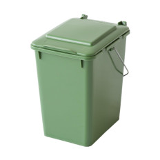 Cesta Contenedor para clasificar basura y residuos - Verde 10L