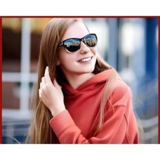 Óculos de sol polarizados para mulheres myiaur uv400