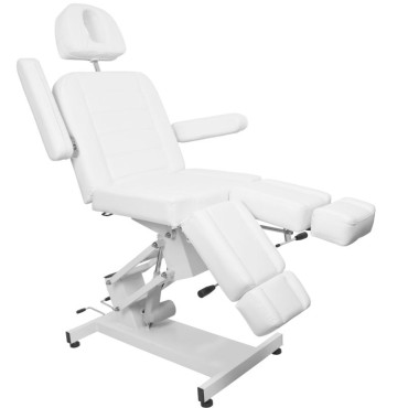 Cadeira elétrica de cosmética Azzurro 706 pedi 1 motor branca