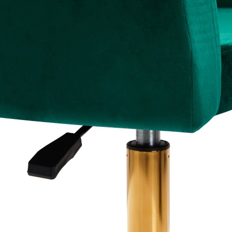4Rico draaistoel QS-BL14G groen — detail basis