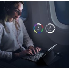 ESR 6B017 Primer tipkovnice, za iPad Pro 12,9 palcev, črna, nemška Qwertz Keyboard Layout