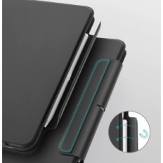 ESR 6B017 Case tipkovnice za ipad Pro 12,9 inča, crni, njemački QWERTZ tipkovnički raspored
