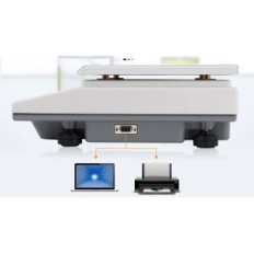 Bonvoisina de peso industrial digital LED 3-15 kg escala de mesa precisa com um grande display de LED para armazém e cozinha