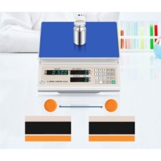 Cyfrowa waga przemysłowa Bonvoisin LED 3-15 kg precyzyjna waga stołowa z dużym wyświetlaczem LED do magazynu i kuchni