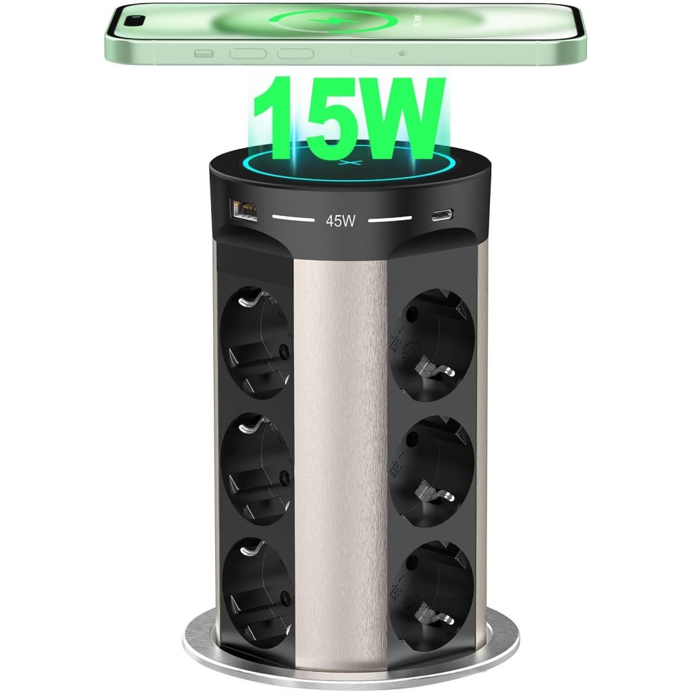 HANNELORE, 16 A, USB, 12 PIN, 15 W, 2M Cable