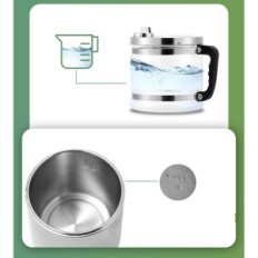 Destilador de agua SPOLEHLI con jarra de vidrio de acero inoxidable 220V