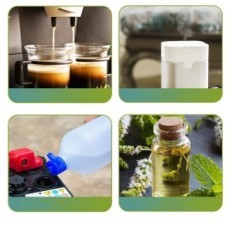 Destilador de agua SPOLEHLI con jarra de vidrio de acero inoxidable 220V