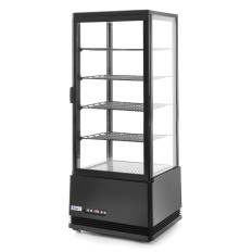 Confeitaria Refrigeração Web Site 4 Prateleiras 98L LED - Preto