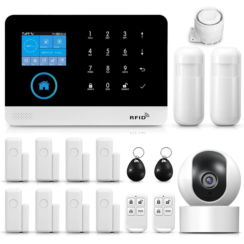 Riasztórendszer PGST, GSM WiFi, együttműködik Alexa, Post- kiállítás