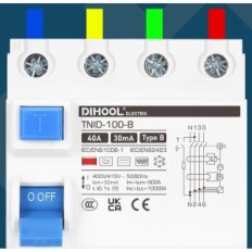 Rabljen DIHOOL IEC / EN 62955 40A Switch 30a diferencialna toka zaščita za električne inštalacije