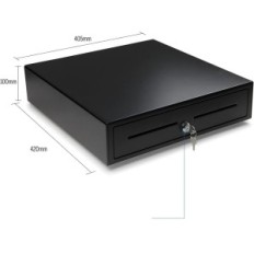 Cassetto di cassa Miele Bear Kardex, 12 V nero Cassetto monetario professionale con castello elettronico