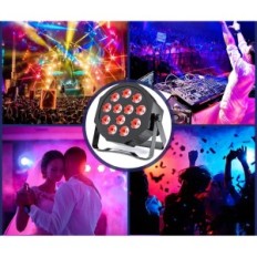 LED svjetlo ulice GDJRTTK, RGBWA UV 12 LED, 5500 MAH, 4 komada