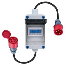 Skaitmeninis energijos skaitiklis DEWINLVD, 32A, 400V, IP44, Paroda