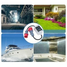 Ψηφιακός μετρητής ενέργειας DEWINLVD, 32A, 400V, IP44, Έκθεση