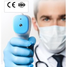 A contactless AILE digital thermometer on 2xaaa batteries Fast and accurate temperature measurement without contact