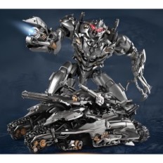 Figurrobotank 35 cm Futuristisk figur med rörliga element för samlare och barn