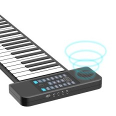 Opvouwbare elektronische piano 88 sleutels, Bluetooth, voor beginners