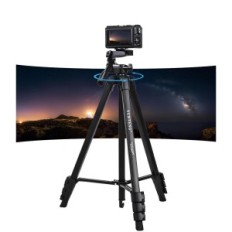 Junteng Tripod 3 Corps 1.8m, 618N, para fotógrafos e influência