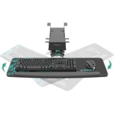 Podesiva Ergonomska upravljačka ploča, crna, izložba