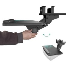 Podesiva Ergonomska upravljačka ploča, crna, izložba