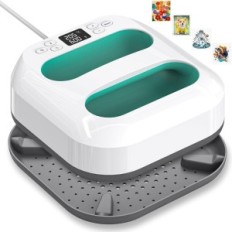 Velký přenosný OEM stroj pro termotransfer 9x9in, mini lis 23x23cm