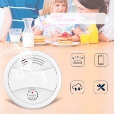 Detektor af røg 85 dB 6 stk. Smart røgdetektorer med alarm og Wi-Fi-kommunikation