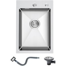 KINKIBOS kitchen sink, 304 stainless steel, 35 x 50 cm