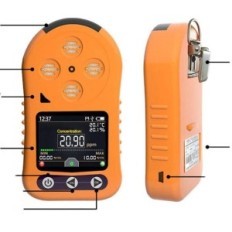 Metallo di concentrazione di ozono del rivelatore di ozono 0-1ppm di concentrazione di ozono preciso per il monitoraggio della q