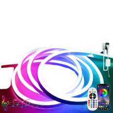 NEON NEON LED RGB 20M 220V LED Bagzy Control Bable Draps 120 LED / M Application