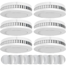 Sensor de humo Xindum SM01 usado, 5 piezas, TÜV, fijación magnética, 1600 mAh