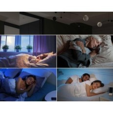 Použité Xindum SM01 kouřový senzor, 5 ks, TÜV, magnetické upevnění, 1600 mAh