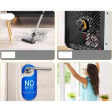 Generador de ozono ICARE ICARE 30,000 mg / h 45 dB 110 en Ozonator de Aire Blanco para habitaciones de desinfección