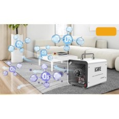 Ozon generator icare 30.000 mg / h 45 dB 110 i hvid luft ozonator til desinfektionsrum