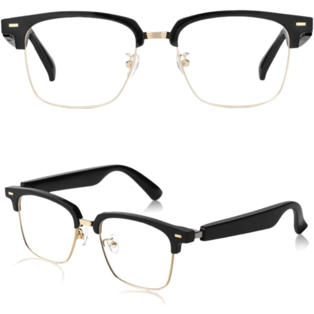 Inteliģenta Bewinner Bluetooth 5.3 Brilles ar balss un ūdensnecaurlaidīgu vadību